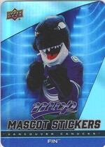 2025 Upper Deck MVP Mascot Stickers #MS-26 Fin The Whale