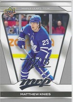 2025 Upper Deck MVP Silver Script #207 Matthew Knies