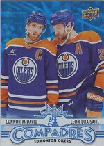 2025 Upper Deck Compadres #CM-2 Connor Mcdavid|Leon Draisaitl