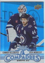 2025 Upper Deck Compadres #CM-12 Connor Hellebuyck|Josh Morrissey