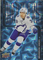 2025 Upper Deck Dazzlers Blue #DZ-34 Brandon Hagel