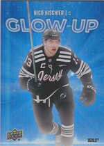2025 Upper Deck Glow-Up #GU-6 Nico Hischier