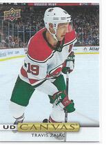 2019 Upper Deck UD Canvas #C37 Travis Zajac