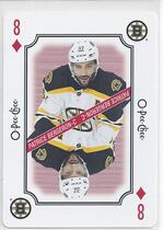 2016 Upper Deck O-Pee-Chee OPC Playing Cards #8 - Diamonds: Patrice Bergeron