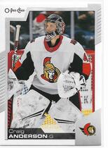 2020 Upper Deck O-Pee-Chee OPC #16 Craig Anderson