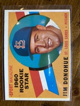 1960 Topps Base Set #124 Jim Donohue