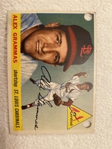 1955 Topps Base Set #21 Alex Grammas