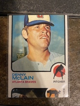 1973 Topps Base Set #630 Denny McLain