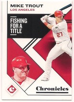 2019 Panini Chronicles #37 Mike Trout