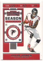 2019 Panini Contenders #85 Julio Jones