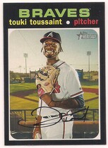 2020 Topps Heritage #76 Touki Toussaint