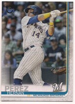 2019 Topps Vintage Stock Series 2 #617 Hernan Perez