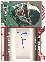 2020 SAGE Hit Premier Draft Autos Red #A38 Raequan Williams