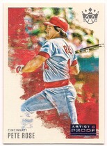 2020 Panini Diamond Kings Artists Proof Blue #82 Pete Rose