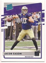 2020 Panini Chronicles Draft Picks Donruss Rated Rookies #10 Jacob Eason