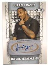 2011 SAGE HIT Low Series Autographs Silver #A31 Jurrell Casey