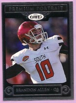 2016 SAGE HIT High Series Premium Portrait Silver #PP--20 Brandon Allen