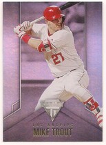 2020 Panini Chronicles Titanium #1 Mike Trout