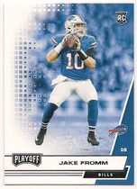 2020 Playoff Base Set #208 Jake Fromm