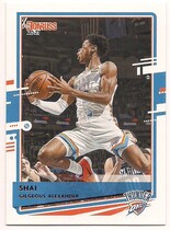 2020 Donruss Base Set #195 Shai Gilgeous-Alexander