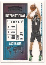 2020 Panini Contenders International Ticket #4 Patty Mills