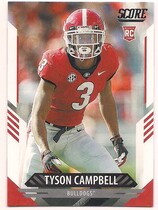 2021 Score Base Set #394 Tyson Campbell