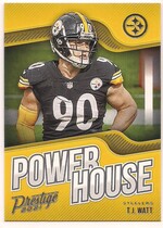 2021 Panini Prestige Power House #2 T.J. Watt