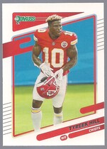 2021 Donruss No Helmet Photo Variation #117 Tyreek Hill