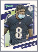 2021 Donruss No Helmet Photo Variation #239 Lamar Jackson