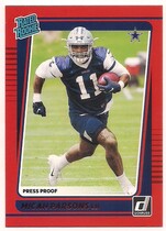 2021 Donruss Press Proof Red #331 Micah Parsons