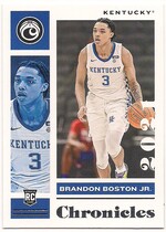 2021 Panini Chronicles Draft Picks #25 Brandon Boston Jr.