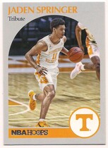 2021 Panini Chronicles Draft Picks #70 Jaden Springer