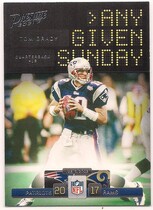 2021 Panini Prestige Any Given Sunday #AGS-TB2 Tom Brady