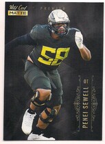 2021 Wild Card Matte Black (Retail) #MBC-17 Penei Sewell