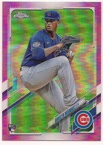 2021 Topps Chrome Pink Refractor #26 Brailyn Marquez