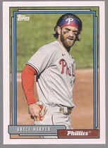 2021 Topps Update 1992 Topps Redux #T92-35 Bryce Harper