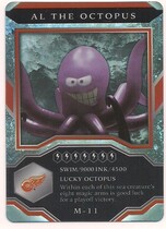 2021 Upper Deck MVP Mascot Gaming Cards #M-11 Al The Octopus