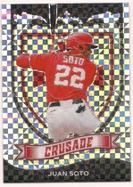 2021 Panini Chronicles Crusade Building Blocks #18 Juan Soto