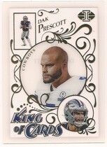 2021 Panini Illusions King of Cards #10 Dak Prescott