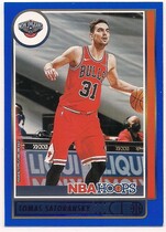 2021 Panini NBA Hoops Blue #75 Tomas Satoransky