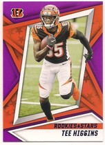 2021 Panini Rookies & Stars Purple #17 Tee Higgins