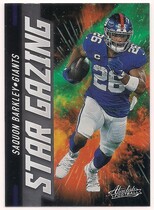 2021 Panini Absolute Star Gazing #20 Saquon Barkley