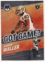 2021 Panini Mosaic Got Game #GG-22 Darren Waller