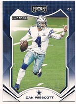 2021 Playoff Goal Line #100 Dak Prescott