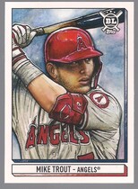 2021 Topps Big League Art of the Game #ATG-MT Mike Trout