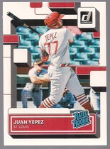 2022 Donruss Base Set #69 Juan Yepez