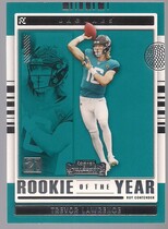 2021 Panini Contenders Rookie of the Year Contenders #1 Trevor Lawrence