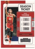2021 Panini Contenders #4 Trae Young