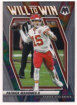 2021 Panini Mosaic Will to Win #2 Patrick Mahomes