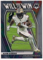 2021 Panini Mosaic Will to Win #11 Alvin Kamara